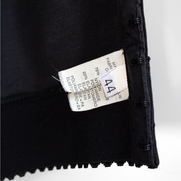 Dolce&Gabbana Vintage 1990s Rainbow Multicolor Crystal Candy Black Bustier Top - Picture 11 of 12